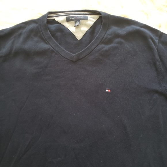 Tommy Hilfiger V-Neck Sweater - Picture 2 of 4